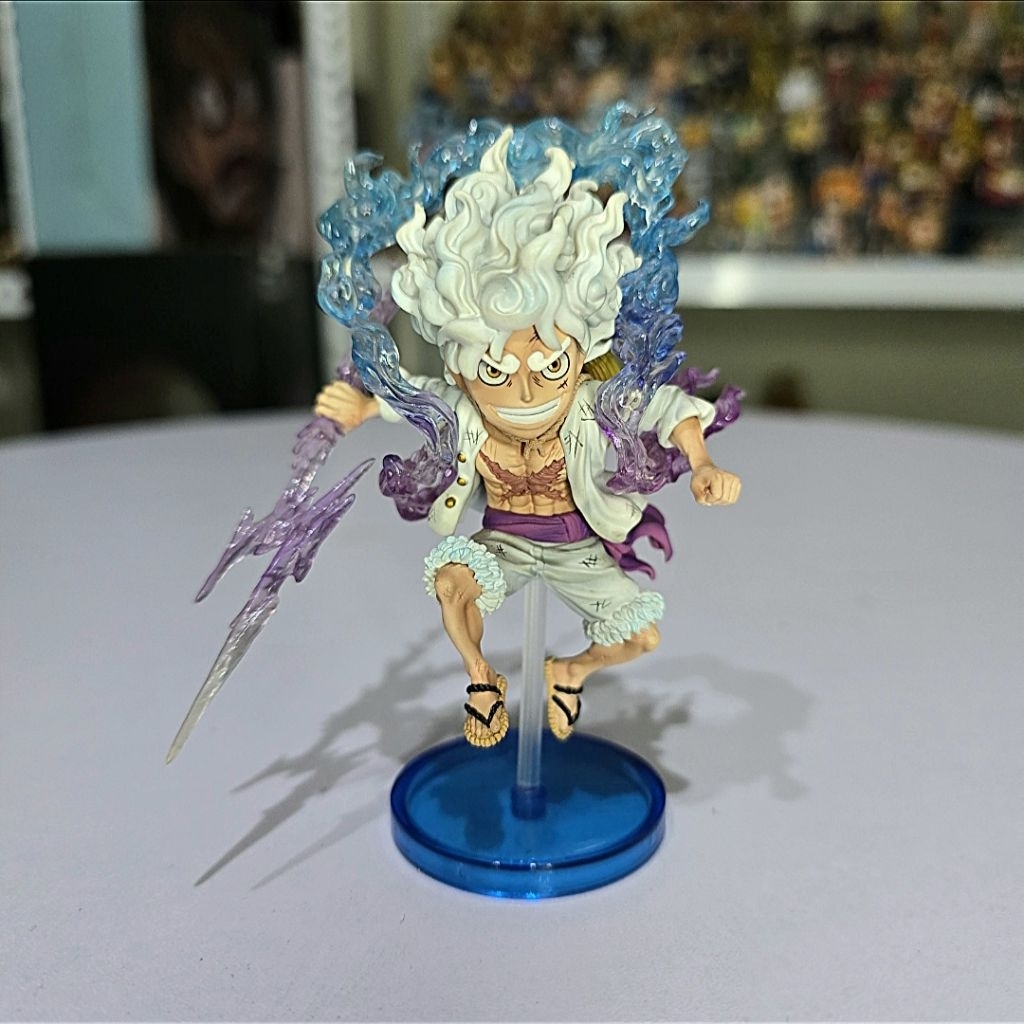 [Chính Hãng Resin] Mô Hình One Piece Monkey D Luffy Gear 5 Nika Cầm Sét - Yz Studio - Full Box - Xin