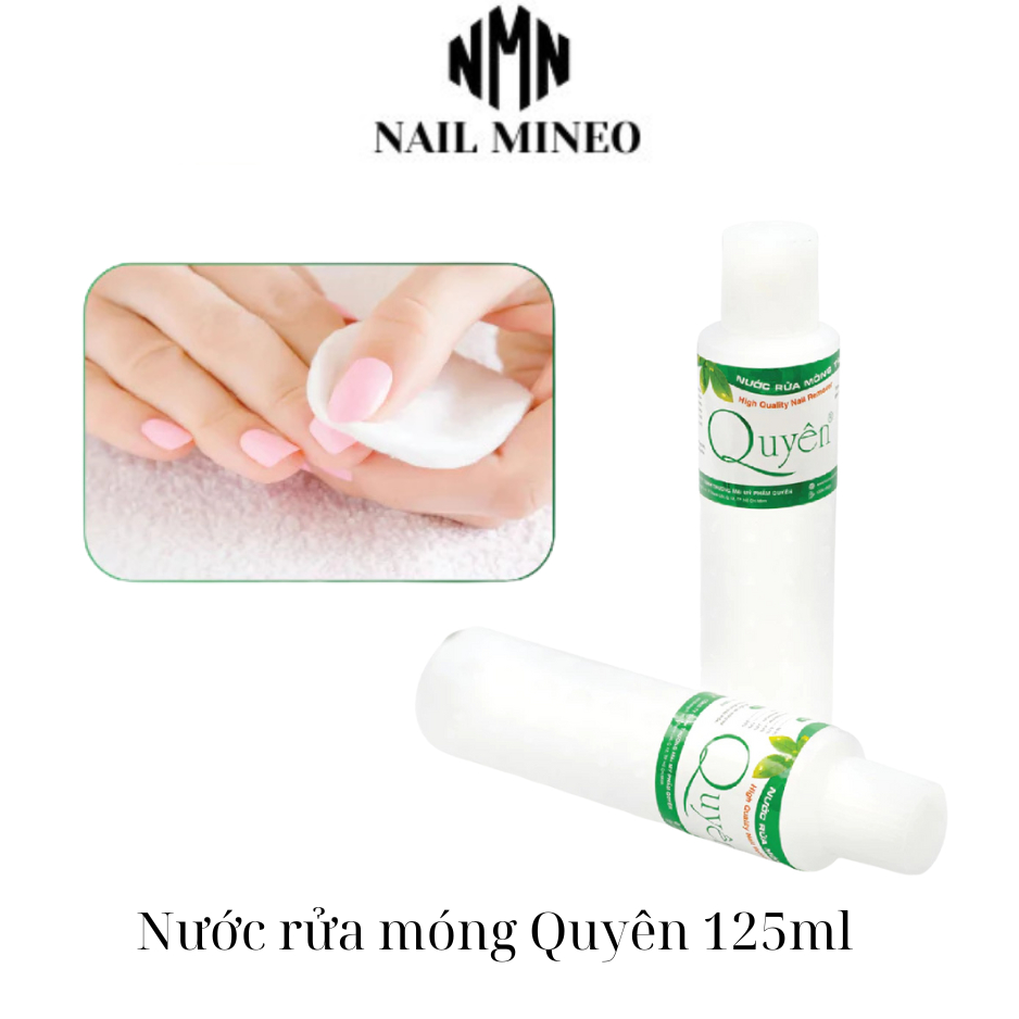 Nước rửa móng tay (axiton) Quyên 125ml- Nước rửa móng không hại da
