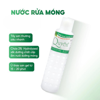 Nước rửa móng tay (axiton) Quyên 125ml- Nước rửa móng không hại da