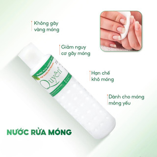 Nước rửa móng tay (axiton) Quyên 125ml- Nước rửa móng không hại da