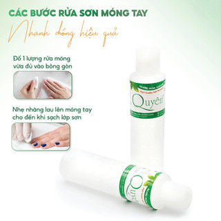 Nước rửa móng tay (axiton) Quyên 125ml- Nước rửa móng không hại da