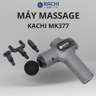 Máy massage Kachi MK377 với 9 cấp độ rung massage cùng 4 đầu massage thay thế