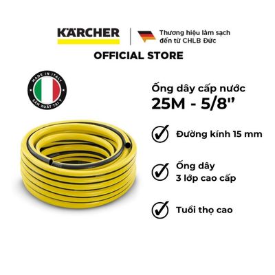 Ống dây cấp nước 25 mét Karcher với đường kính 15 mm (5/8'')