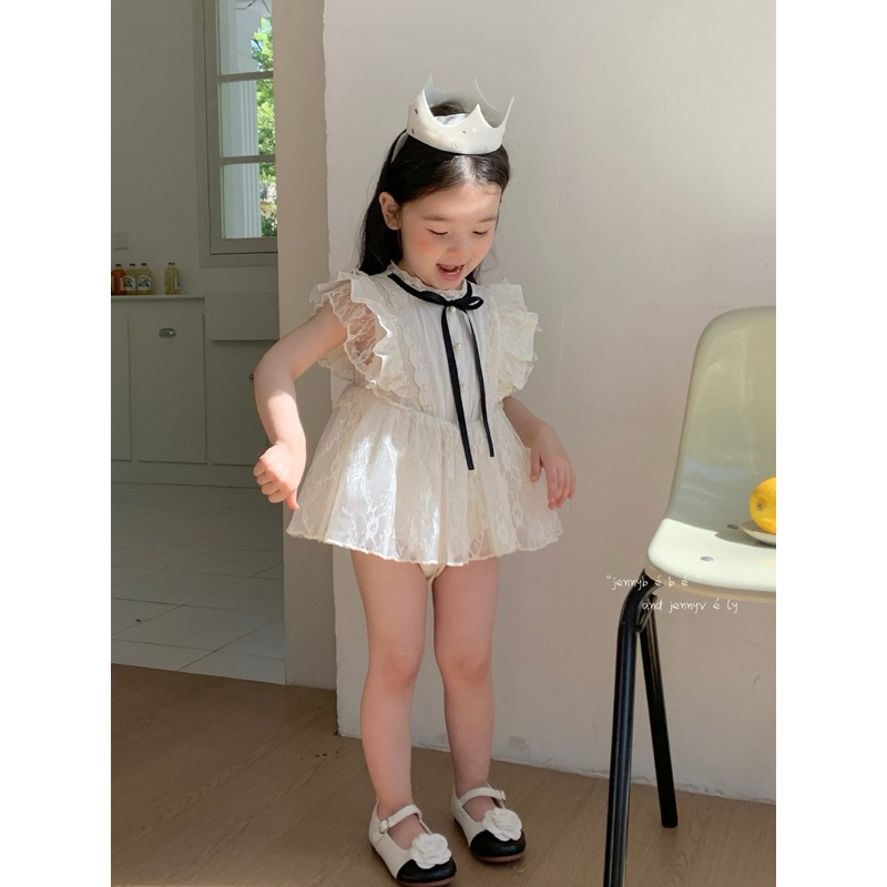 𝑱𝒆𝒏𝒏𝒚𝒃𝒆𝒃𝒆 Váy Công Chúa Váy sinh nhật cho bé gái Jennybebe đầm voan công chúa