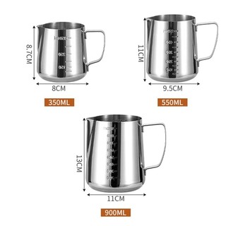 (Sỉ) CA ĐÁNH SỮA INOX Cao Cấp - Thiết Bị Máy Móc Pha Chế