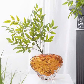 Bình hoa hoả sơn thủy tinh cao cấp Dona Home Decor - nét đẹp Châu Âu sang trọng
