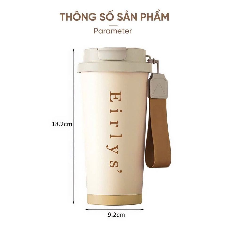 Bình giữ nhiệt Eirly, dung tích 530ml