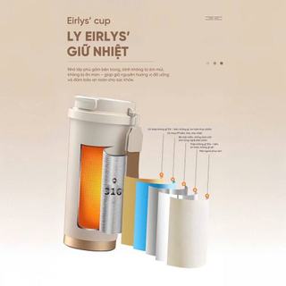 Bình giữ nhiệt Eirly, dung tích 530ml