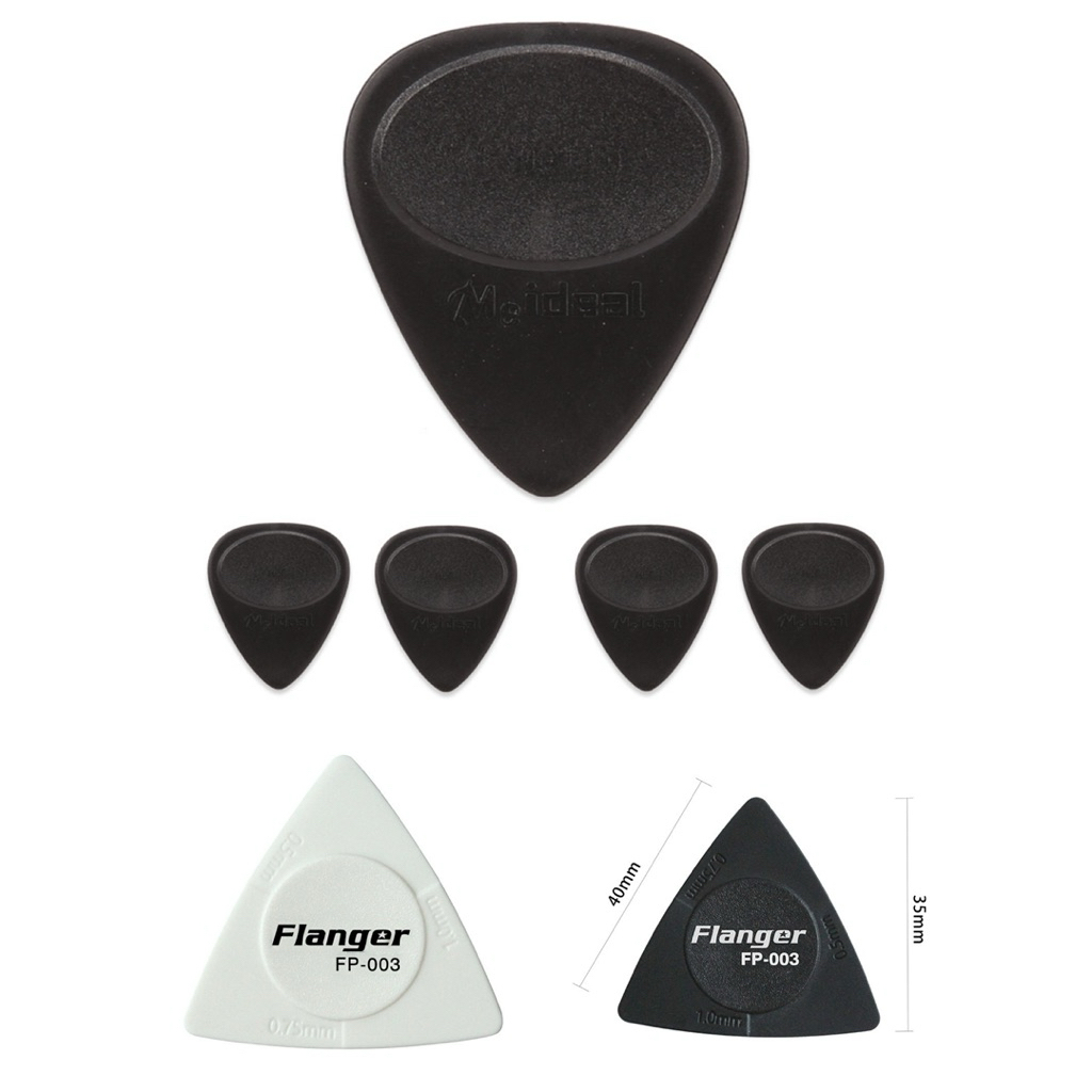 Pick gảy đàn guitar nhiều size (3 size trong 1) phím gảy đàn tiện lợi