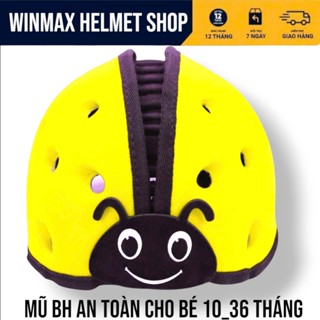 Winmax Helmet Mũ Bảo Hiểm Hình An Toàn Cho Bé 10 Đến 36 Tháng Tuổi Tập Đi Tập Bò Chống Va Đập