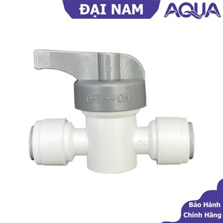 Khoá 2 đầu ống 6mm - Van Xả Tay, Van Xả Ngang Máy Lọc Nước - Co cút máy lọc nước