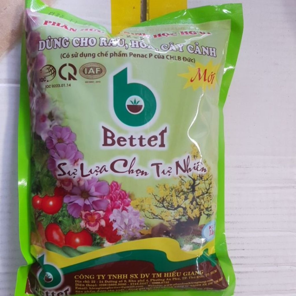 Phân bón hữu cơ sinh học better