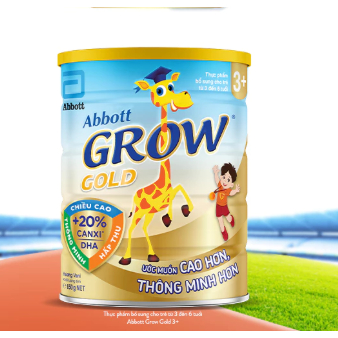 Sữa bột Abbott Grow 1+/2+/3+ lon 850g