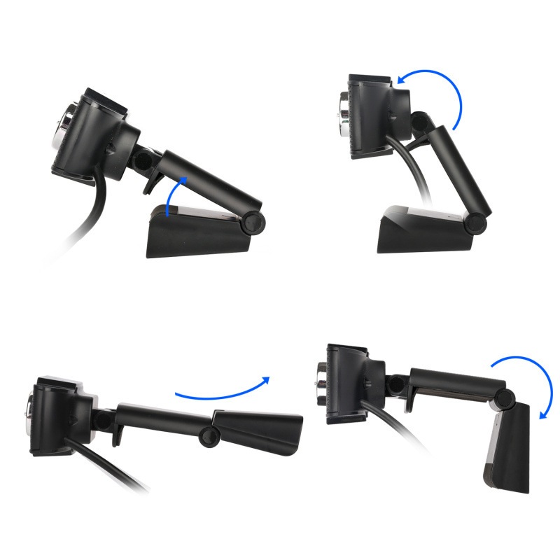 Webcam máy tính HXSJ S20 HD 1080P USB3.0 2.0 Điều Chỉnh 360° Kèm Mic Cho Cuộc Gọi Video | BigBuy360 - bigbuy360.vn
