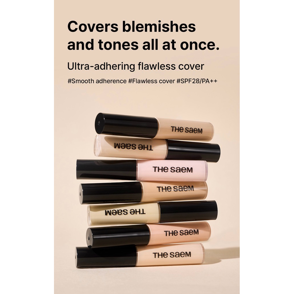 [CHÍNH HÃNG] Che Khuyết Điểm The Saem Cover Perfection Tip Concealer | BigBuy360 - bigbuy360.vn