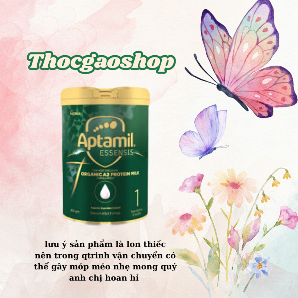 (Thóc Gạo Shop 89) (Chỉ nhận đơn dưới 2 lon) Sữa Aptamil ESSENSIS Úc 900g đủ số
