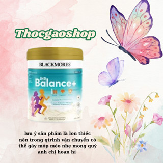 (Thóc Gạo Shop 89) (Hàng nhập khẩu Date T6.26) Sữa cao năng lượng  Blackmores JNR Balance lon 850gr hàng Úc
