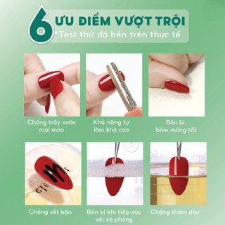 Base, top,cứng móng hoa hồng 15ml (loại 2)