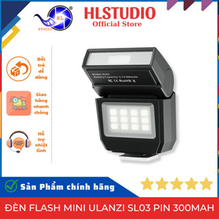 Đèn Flash Mini Ulanzi SL03 Pin 300mAh GN8 CRI95 Type‐C HL Studio