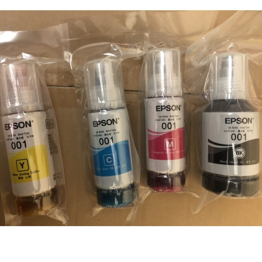 ✅Mực máy in Epson L4150, L4160, L4260, L4266, L6160, L6170, L6190, L6260, L6270, L6290, L7500 mã 001