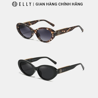 Kính mắt nữ ELLY EK179 gọng nhựa PC tròng phân cực TAC chống tia UV400 chống chói thời trang cao cấp