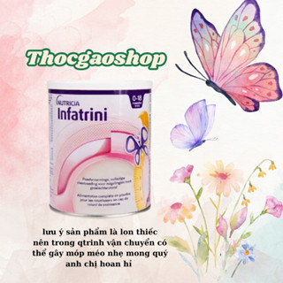 (Thóc Gạo Shop 89) (Germany)Sữa bột Infatrini cao năng lượng nội địa Đức/Balan 400gr (sữa cao năng lượng cho bé 0m+)