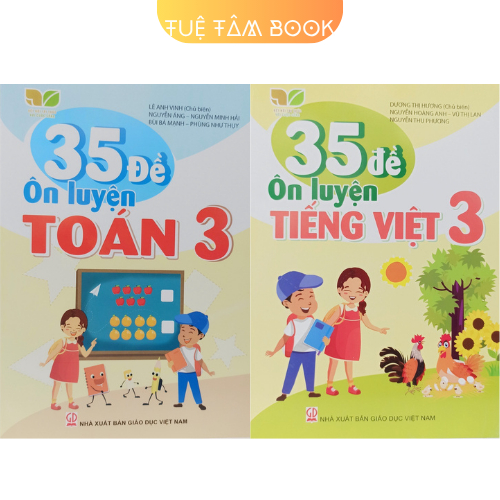 Sách - Combo 35 đề ôn luyện Toán + Tiếng Việt 3 (Kết nối tri thức với cuộc sống)