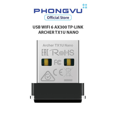 USB WiFi 6 AX300 TP-Link Archer TX1U Nano - Bảo hành 24 tháng