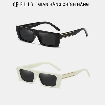Kính mắt nữ ELLY EK176 gọng nhựa PC tròng phân cực TAC chống tia UV400 chống chói thời trang cao cấp