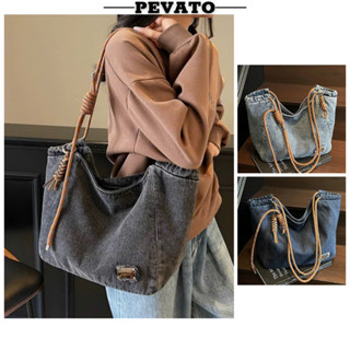 Túi Xách Nữ Bản To Túi Tote Nữ Chất Jean Đeo Vai Đeo Chéo Đựng Laptop Tài Liệu A4 TXN28