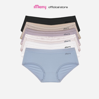 Combo 3 Quần lót nữ modal iMerry, chất vải modal thấm hút, mềm mại, mỏng nhẹ, cạp vừa VQ093A