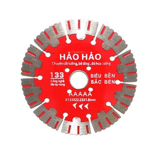 Lưỡi cưa 133mm dùng cho máy cắt đá / gạch xây / cắt tường / bê tông