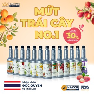 Mứt Trái cây Thái Lan ShaveIcePlus No.1 (730ml) vị trái cây đậm tự nhiên