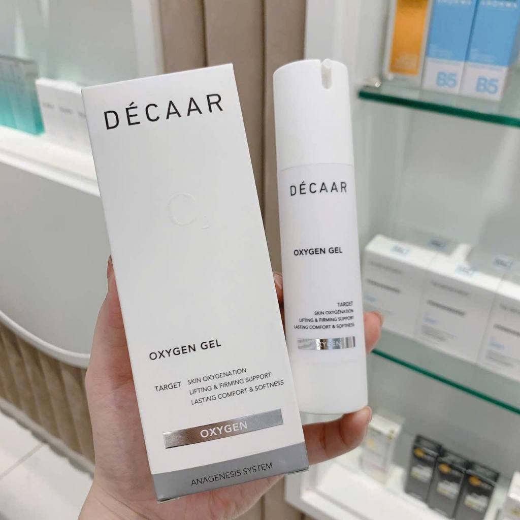 [cty] Gel dưỡng phục hồi da Decaar Oxygen Gel 50ml- 100ml