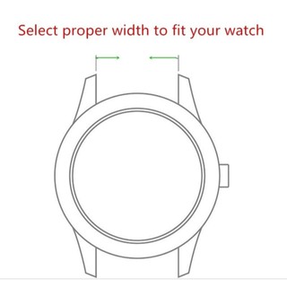 Dây da hydrid Smartwatch 20mm/ 22mm