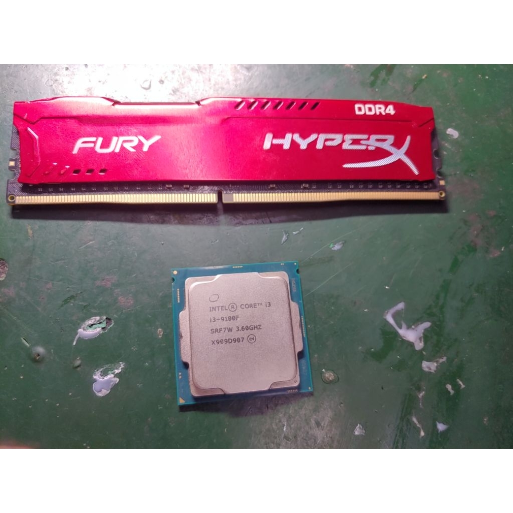 combo i3 9100f + ram 16gb 2666