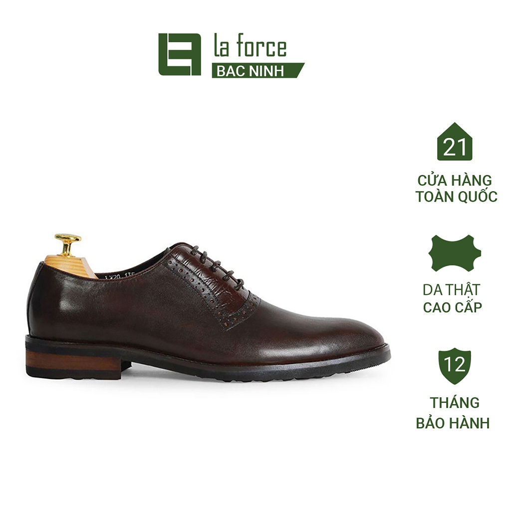 Giày tây nam Laforce Bắc Ninh kiểu dáng Oxford Brogue cổ điển lịch lãm GNLA135-1-CF-BN