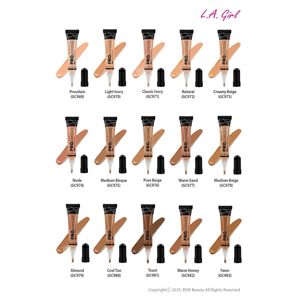 CHIẾT 0.8Ml | Che khuyết điểm triệt sắc hiệu chỉnh da LA Girls | BigBuy360 - bigbuy360.vn