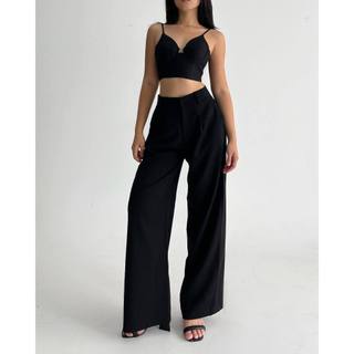DAPHALE - Quần Dài Ống Xòe Tiffany