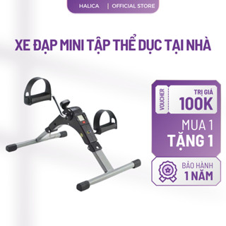 Xe Đạp Mini Tập Thể Dục Tại Nhà Gấp Gọn Cao Cấp Có Đồng Hồ Đếm Số Hỗ Trợ Sức Khoẻ Dễ Dàng Sử Dụng
