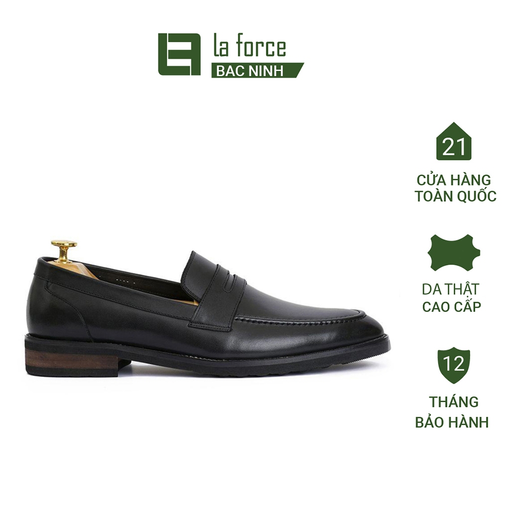 Giày lười nam da bò cao cấp dáng Penny Loafer đai ngang Laforce Bắc Ninh GNLA1199-D-BN