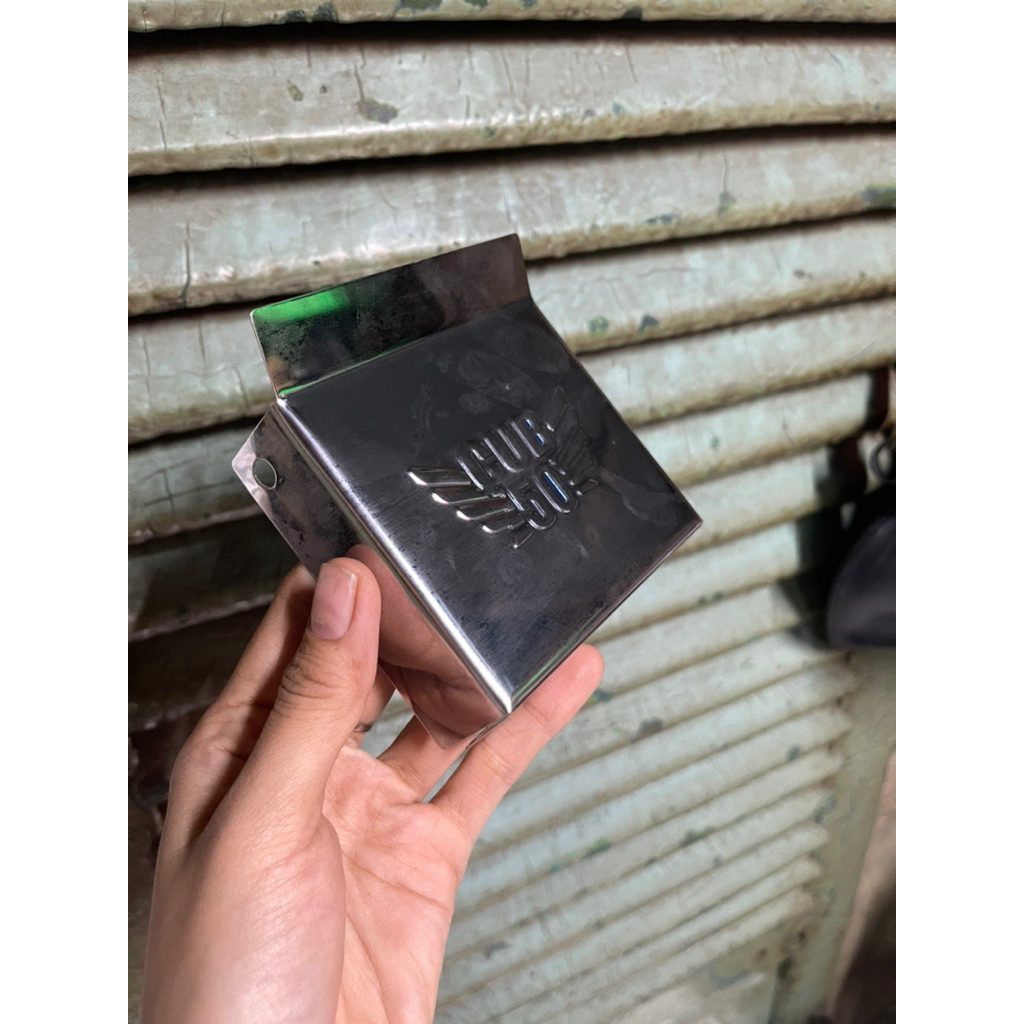 NẮP ĐẬY CHE PÔ E XE CUB 82 INOX