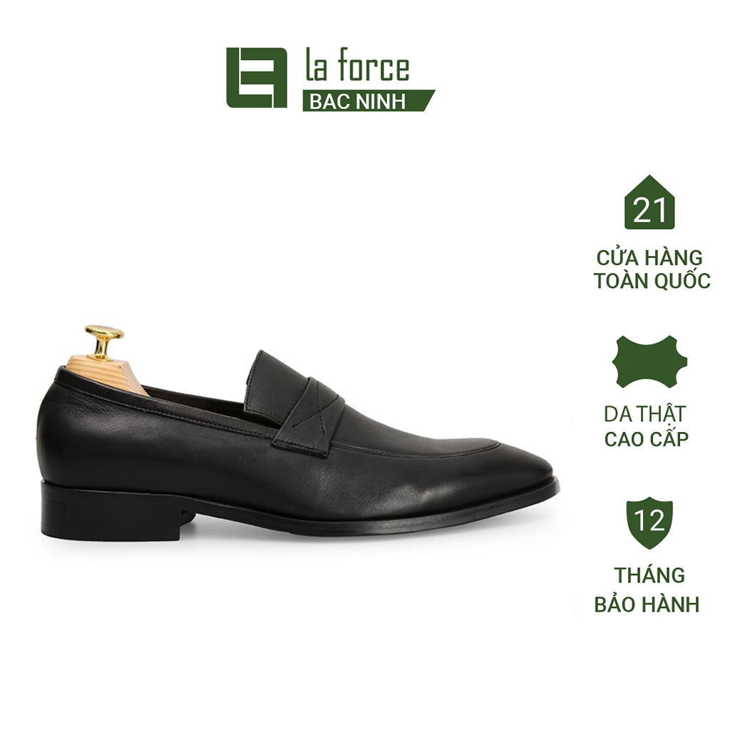 Giày lười nam da bò cao cấp dáng Penny Loafer cao cấp cổ điển Laforce Bắc Ninh GNLA8878-102-D-BN