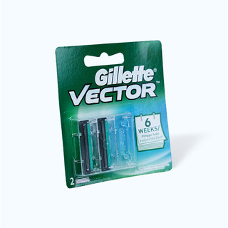 Vĩ 2 Lưỡi Dao Cạo Râu Gillette Vector