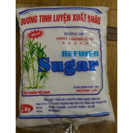 Combo 5kg Đường Kính Xuất Khẩu 1kg