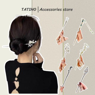 Trâm Cài Tóc Nữ, Trâm Cài Tóc Tua Rua Đính Đá Chất Liệu Kim Loại Phong Cách Cổ Điển Cổ Trang Thanh Lịch - Mã TK00