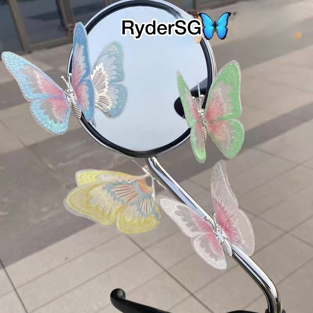 Trang Trí Xe Máy Xe Điện Ô Tô Cánh Bướm Sáng Tạo