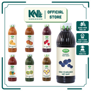 Sinh Tố Trái Cây Osterberg 1 Lít – Đủ Vị: Dâu, Xoài, Việt Quất, Đào,... – Pha Chế, Đá Xay, Trà Sữa