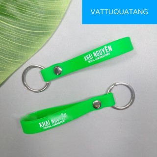 Phôi móc khóa cao su