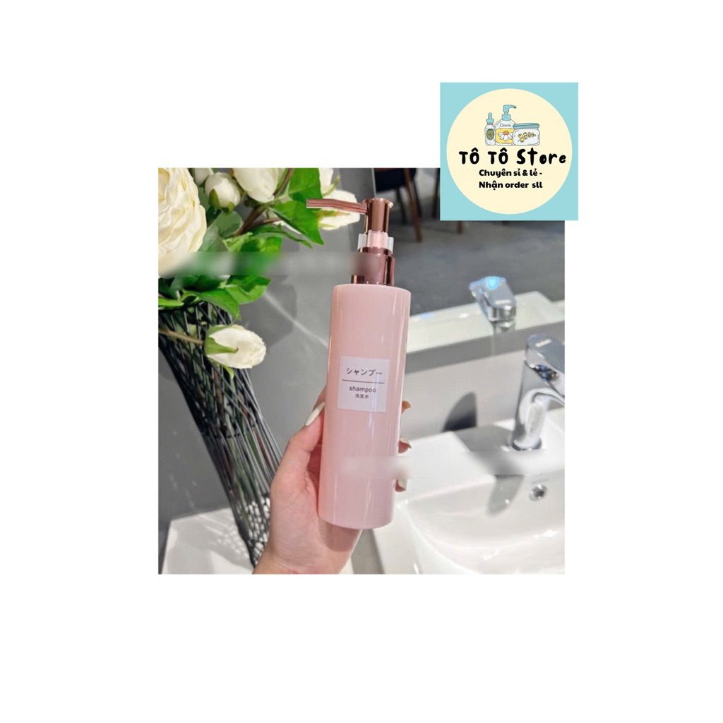 Chai nhựa hồng 250ml